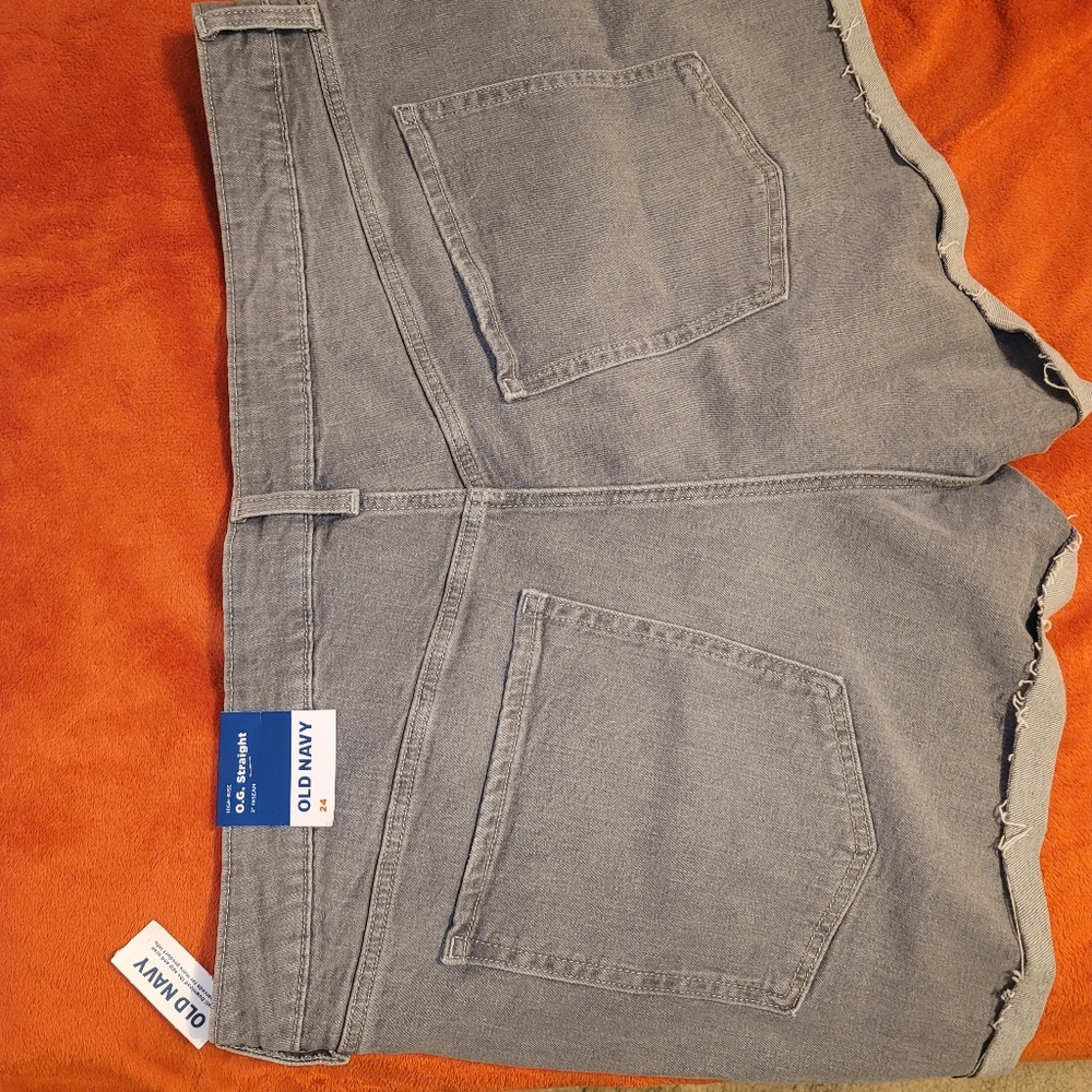 Old navy grey jean short